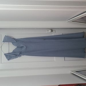 Azazie Bridesmaid dress Dusty Blue